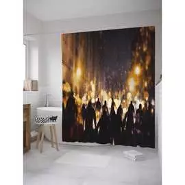 Шторка-занавеска для ванной JOYARTY