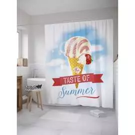 Шторка-занавеска для ванной JOYARTY