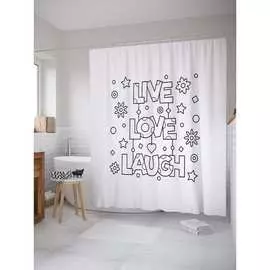 Шторка-занавеска для ванной JOYARTY