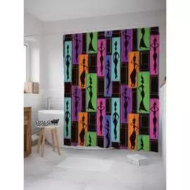 Шторка-занавеска для ванной JOYARTY