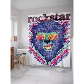 Шторка-занавеска для ванной JOYARTY