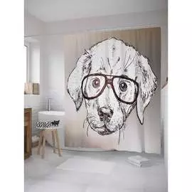 Шторка-занавеска для ванной JOYARTY