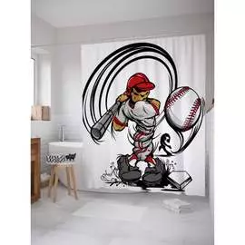 Шторка-занавеска для ванной JOYARTY