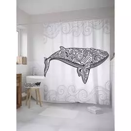Шторка-занавеска для ванной JOYARTY