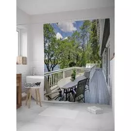 Шторка-занавеска для ванной JOYARTY