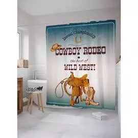 Шторка-занавеска для ванной JOYARTY