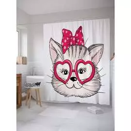 Шторка-занавеска для ванной JOYARTY