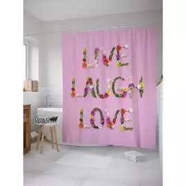 Шторка-занавеска для ванной JOYARTY