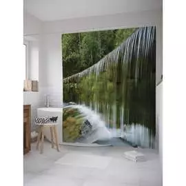 Шторка-занавеска для ванной JOYARTY