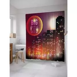 Шторка-занавеска для ванной JOYARTY