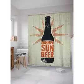 Шторка-занавеска для ванной JOYARTY