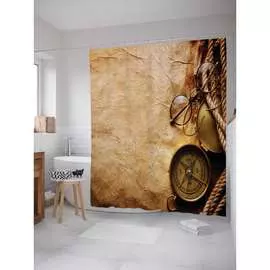 Шторка-занавеска для ванной JOYARTY