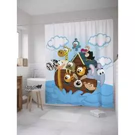 Шторка-занавеска для ванной JOYARTY