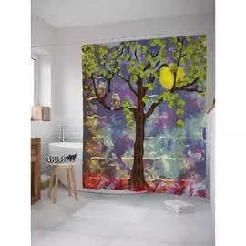 Шторка-занавеска для ванной JOYARTY