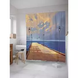 Шторка-занавеска для ванной JOYARTY