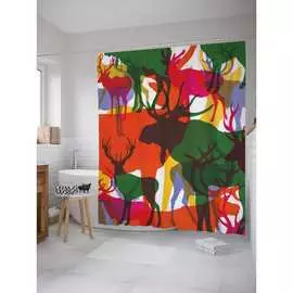 Шторка-занавеска для ванной JOYARTY