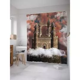 Шторка-занавеска для ванной JOYARTY