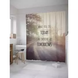 Шторка-занавеска для ванной JOYARTY