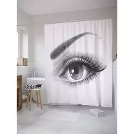 Шторка-занавеска для ванной JOYARTY