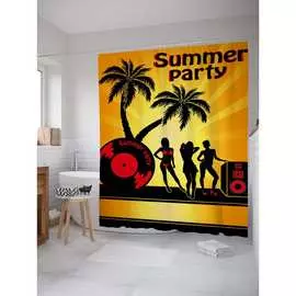 Шторка-занавеска для ванной JOYARTY