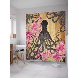 Шторка-занавеска для ванной JOYARTY