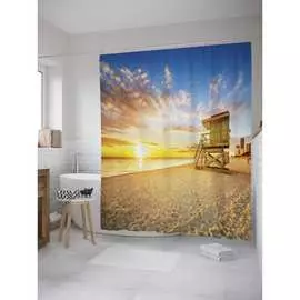 Шторка-занавеска для ванной JOYARTY