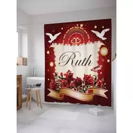 Шторка-занавеска для ванной JOYARTY