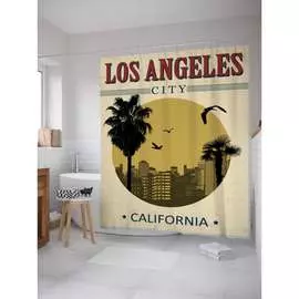 Шторка-занавеска для ванной JOYARTY