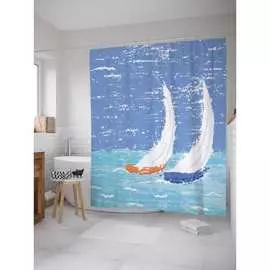 Шторка-занавеска для ванной JOYARTY