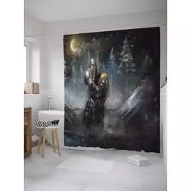 Шторка-занавеска для ванной JOYARTY