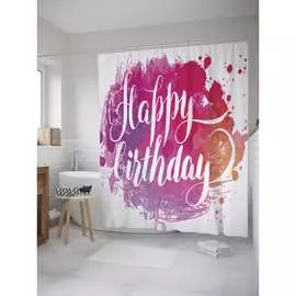 Шторка-занавеска для ванной JOYARTY