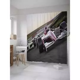 Шторка-занавеска для ванной JOYARTY