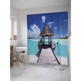 Шторка-занавеска для ванной JOYARTY