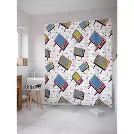 Шторка-занавеска для ванной JOYARTY