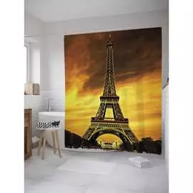 Шторка-занавеска для ванной JOYARTY