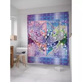 Шторка-занавеска для ванной JOYARTY