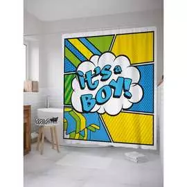 Шторка-занавеска для ванной JOYARTY