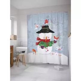 Шторка-занавеска для ванной JOYARTY