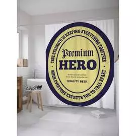 Шторка-занавеска для ванной JOYARTY