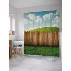 Шторка-занавеска для ванной JOYARTY