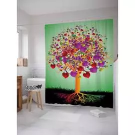 Шторка-занавеска для ванной JOYARTY