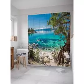 Шторка-занавеска для ванной JOYARTY