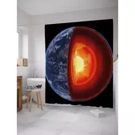 Шторка-занавеска для ванной JOYARTY