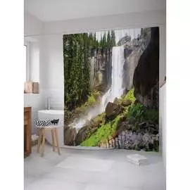 Шторка-занавеска для ванной JOYARTY