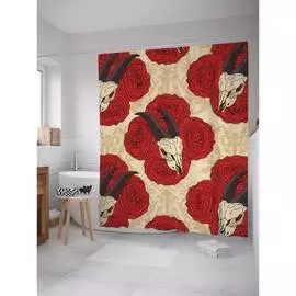 Шторка-занавеска для ванной JOYARTY