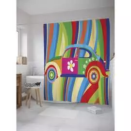 Шторка-занавеска для ванной JOYARTY