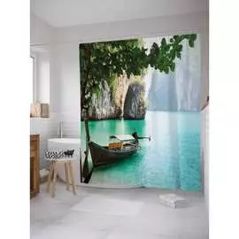 Шторка-занавеска для ванной JOYARTY