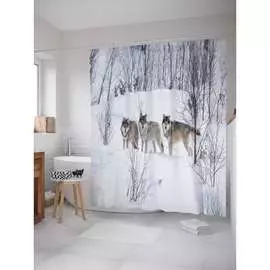 Шторка-занавеска для ванной JOYARTY