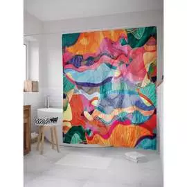 Шторка-занавеска для ванной JOYARTY