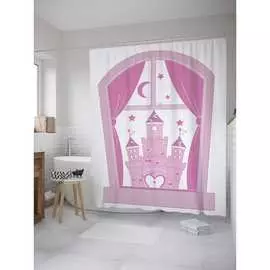 Шторка-занавеска для ванной JOYARTY